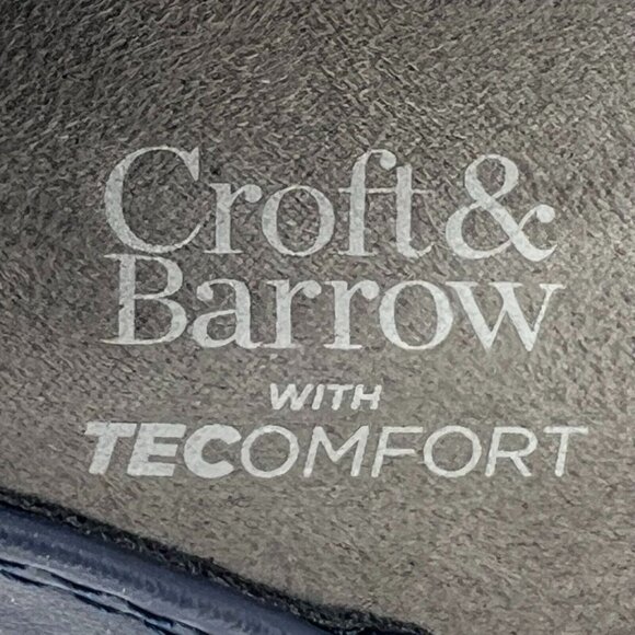 Croft & Barrow Womens 25645 Blue Tecomfort Kiwi Knit Size 5 Slip-On Flats - Picture 9 of 10